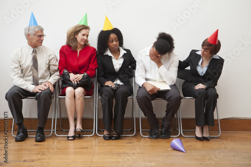фотографія Sad Office Party