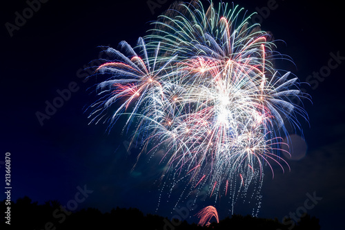 Fireworks Long Exposure