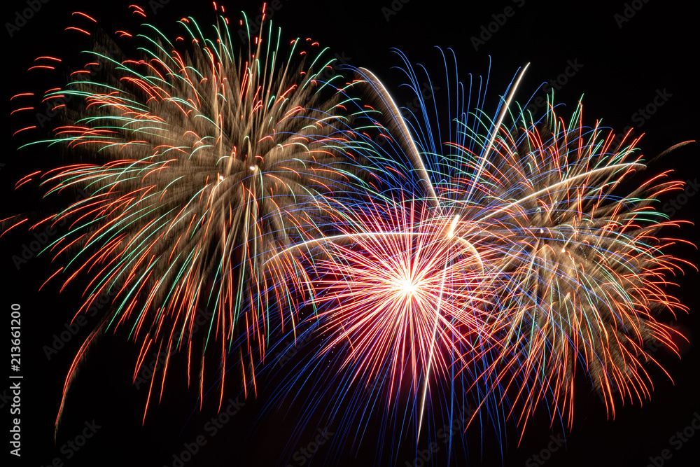 Fireworks Long Exposure Fireworks Long Exposure