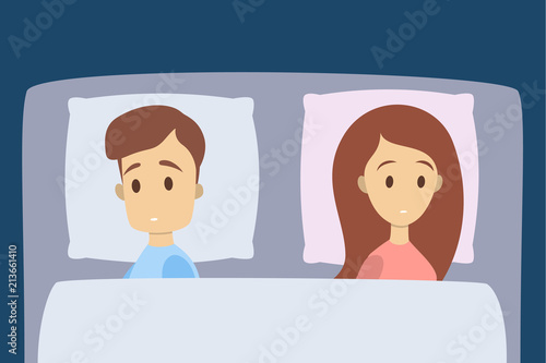 Couple with problems in relationship