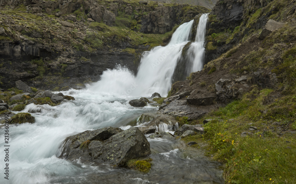 Waterfall in Iceland Waterfall in Iceland