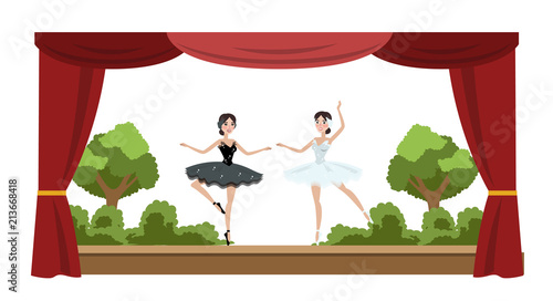 Theater ballet perfomance