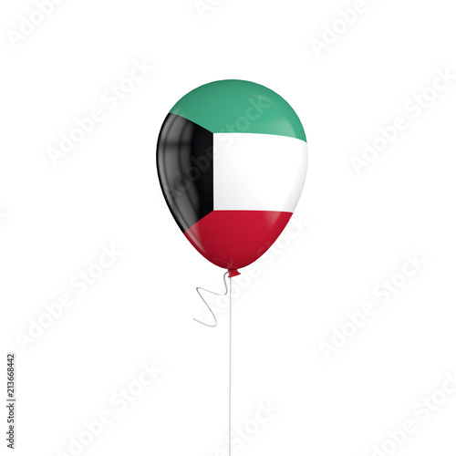 Kuwait flag balloon on a string. 3D Rendering Free Download Kuwait flag balloon on a string. 3D Rendering - GFXLoad