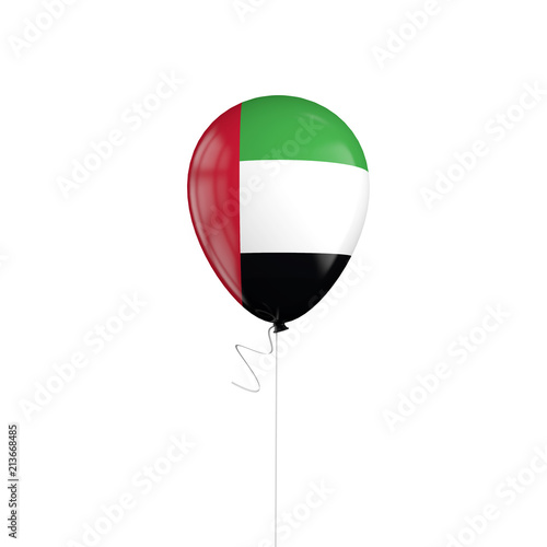 United Arab Emirates flag balloon on a string. 3D Rendering Free Download United Arab Emirates flag balloon on a string. 3D Rendering - GFXLoad
