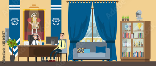 Univercity chancellor office interior