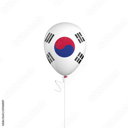 South Korea flag balloon on a string. 3D Rendering Free Download South Korea flag balloon on a string. 3D Rendering - GFXLoad