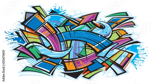 Obraz Sztuka graffiti