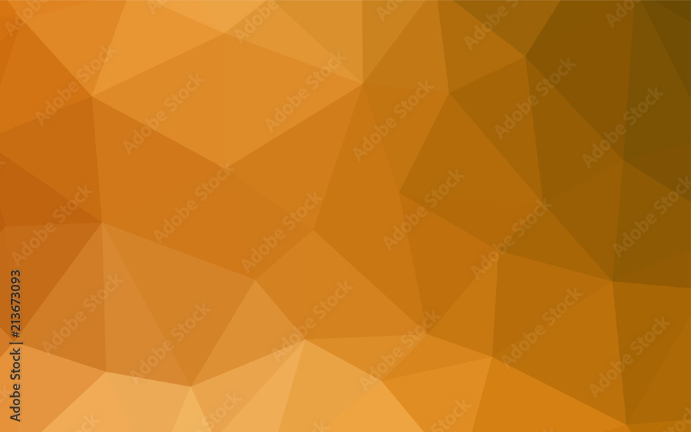 Light Orange vector abstract mosaic backdrop. Light Orange vector abstract mosaic backdrop.