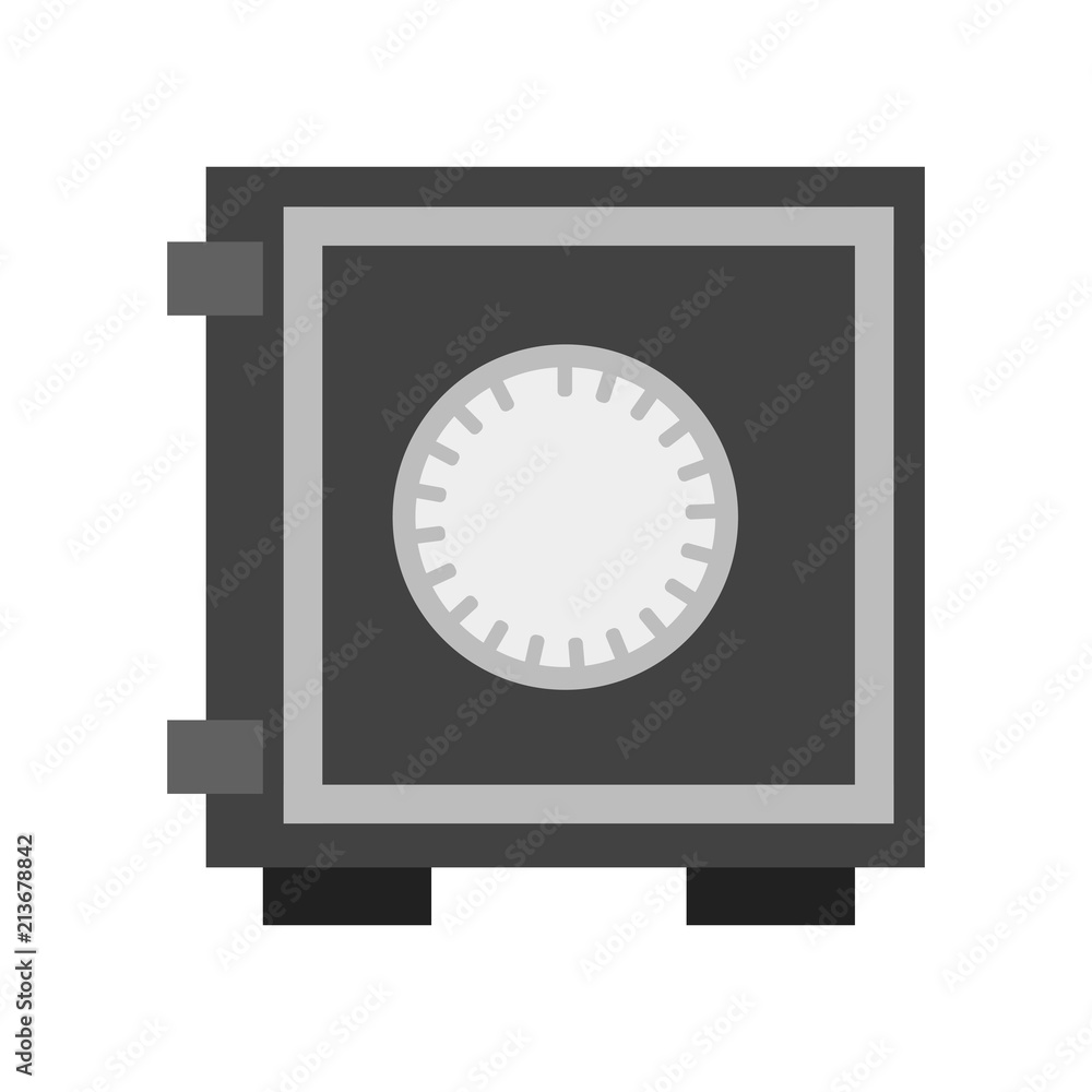Safebox icon vector sign and symbol isolated on white background, Safebox logo concept Safebox icon vector sign and symbol isolated on white background, Safebox logo concept