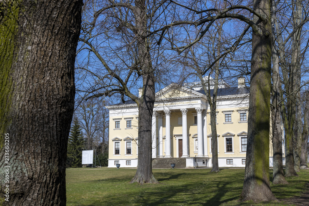 The Worlitz Palace in complex of gardens Dessau-Worlitz , Germany