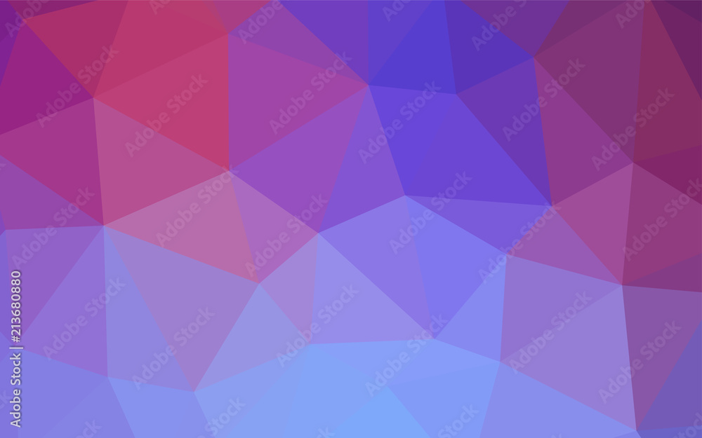 Light Blue, Red vector low poly layout. Light Blue, Red vector low poly layout.