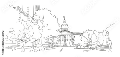 Columbia SC – View on State House