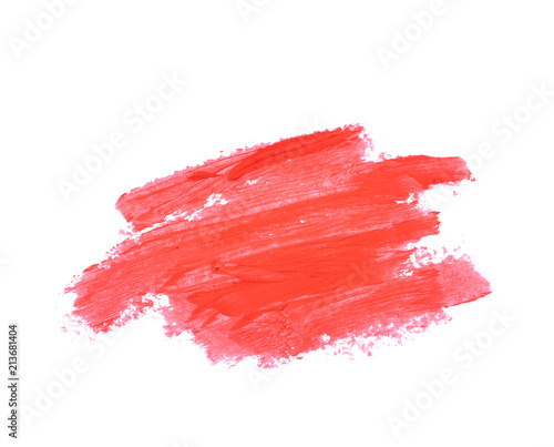 Splash of paint strokes isolated