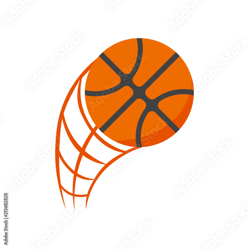 Basketball icon vector sign and symbol isolated on white background, Basketball logo concept