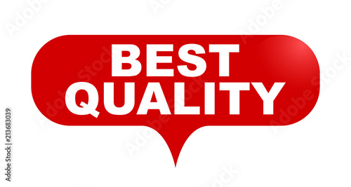 red vector bubble banner best best quality