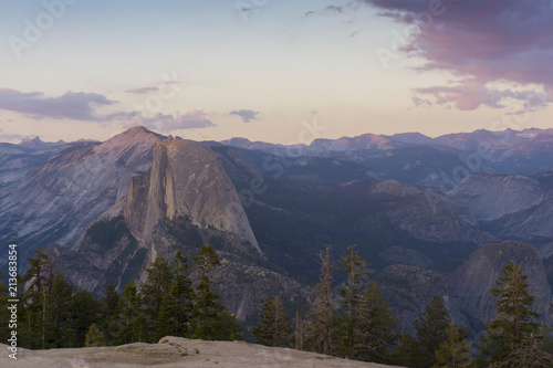 Atardecer en Yosemite desde el Sentinel Dome photo