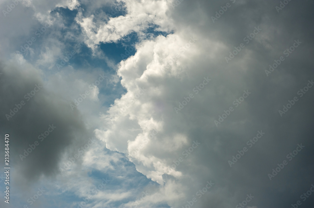 Beautiful white clouds in the blue sky as texture. Creative concept idea background. Beautiful white clouds in the blue sky as texture. Creative concept idea background.
