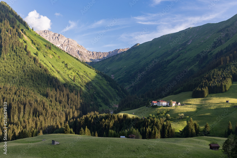 Berwang Village in Tyrol