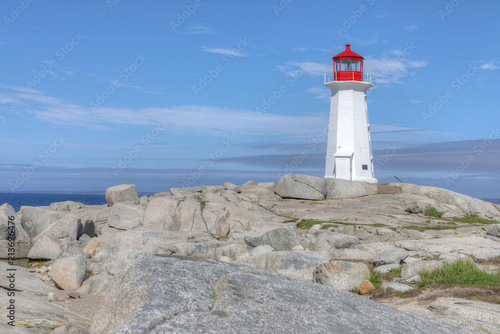 Peggy's Cove Lighthouse, Nova Scotia, Canada