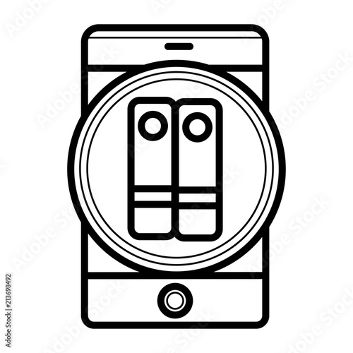 e-reader icon vector