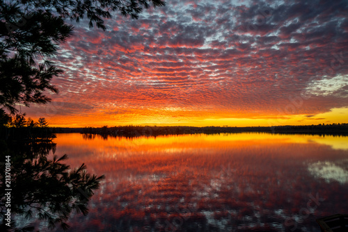 October Sunset - Caribou Lake