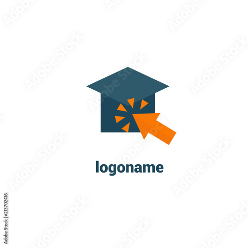 Abstract education logo icon vector design. College, school, university vector logo Free Download Abstract education logo icon vector design. College, school, university vector logo - GFXLoad