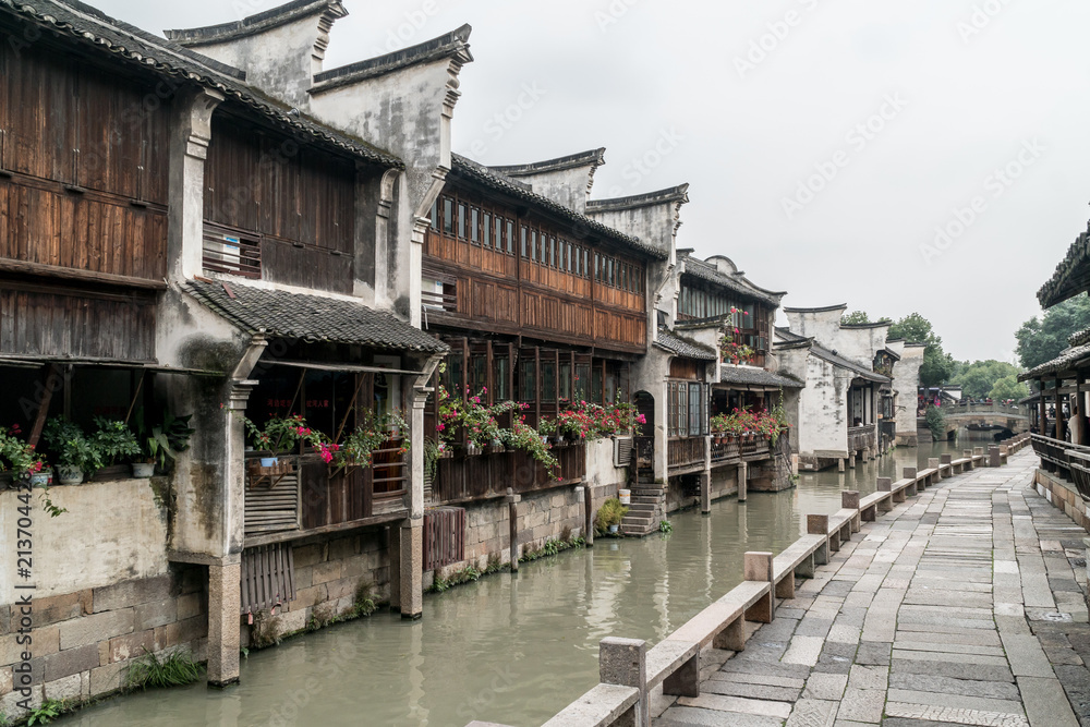 Wuzhen, a famous water town in China
