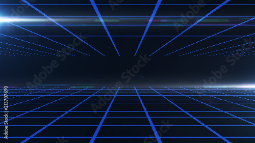digital blue background
