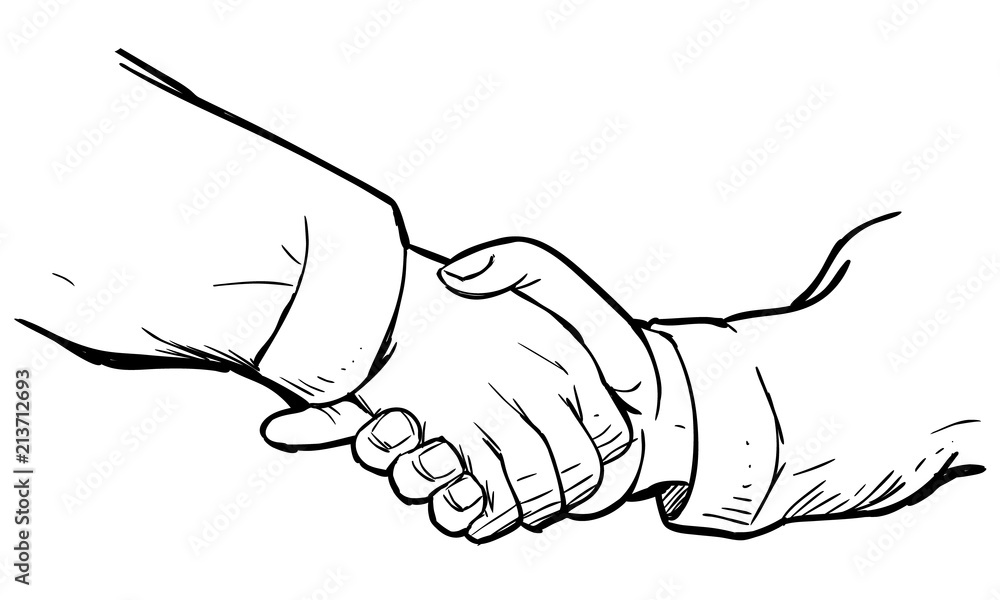 Handshake Doodle Handshake Doodle