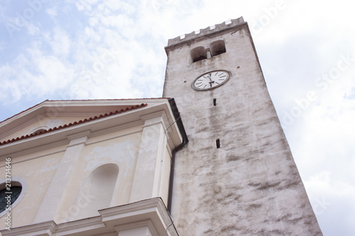 Orthodox church in Smartno / San Martino, Brda region, Slovenia