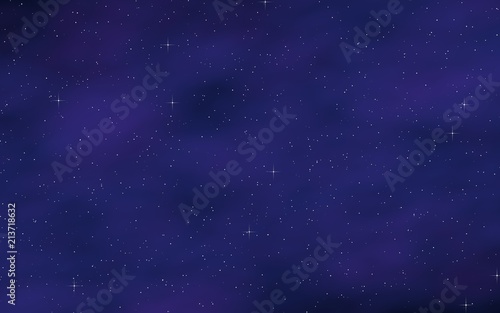 Colorful and beautiful space background. Outer space. Starry outer space texture. 3D illustration