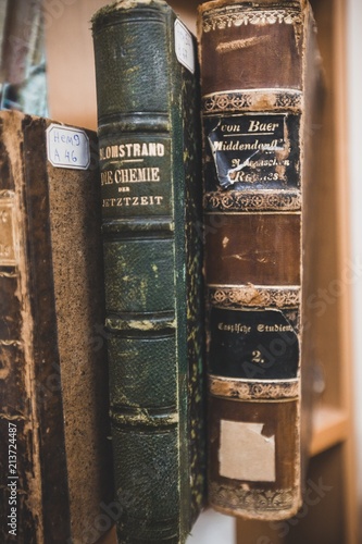 Foto Old Leather Bound Books