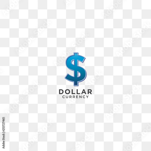 Currency sign graphic template