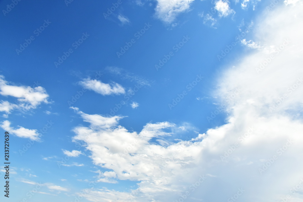 Obraz premium Sky clouds. Bad weather is approaching