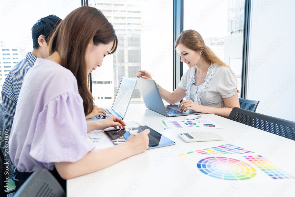 Obraz premium グローバルビジネス