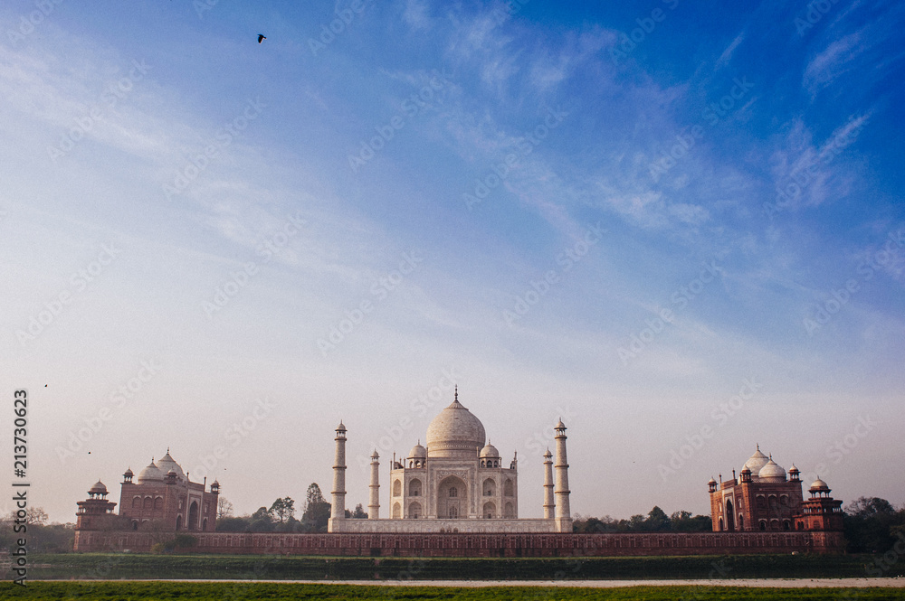 Taj Mahal from Yamuna River