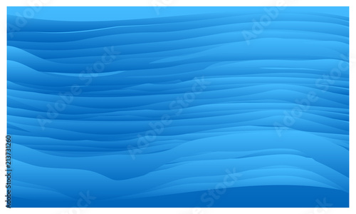 Blue abstract background, vector illustration.
