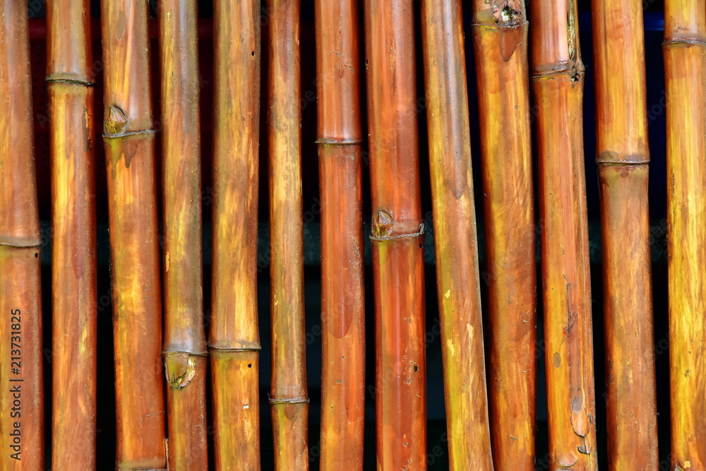 painted bamboo lacquered background fence painted bamboo lacquered background fence