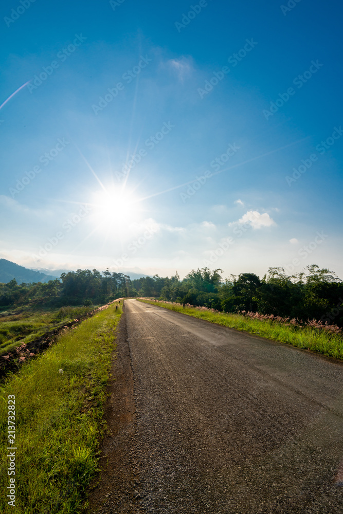 Nature view countryside of thailand