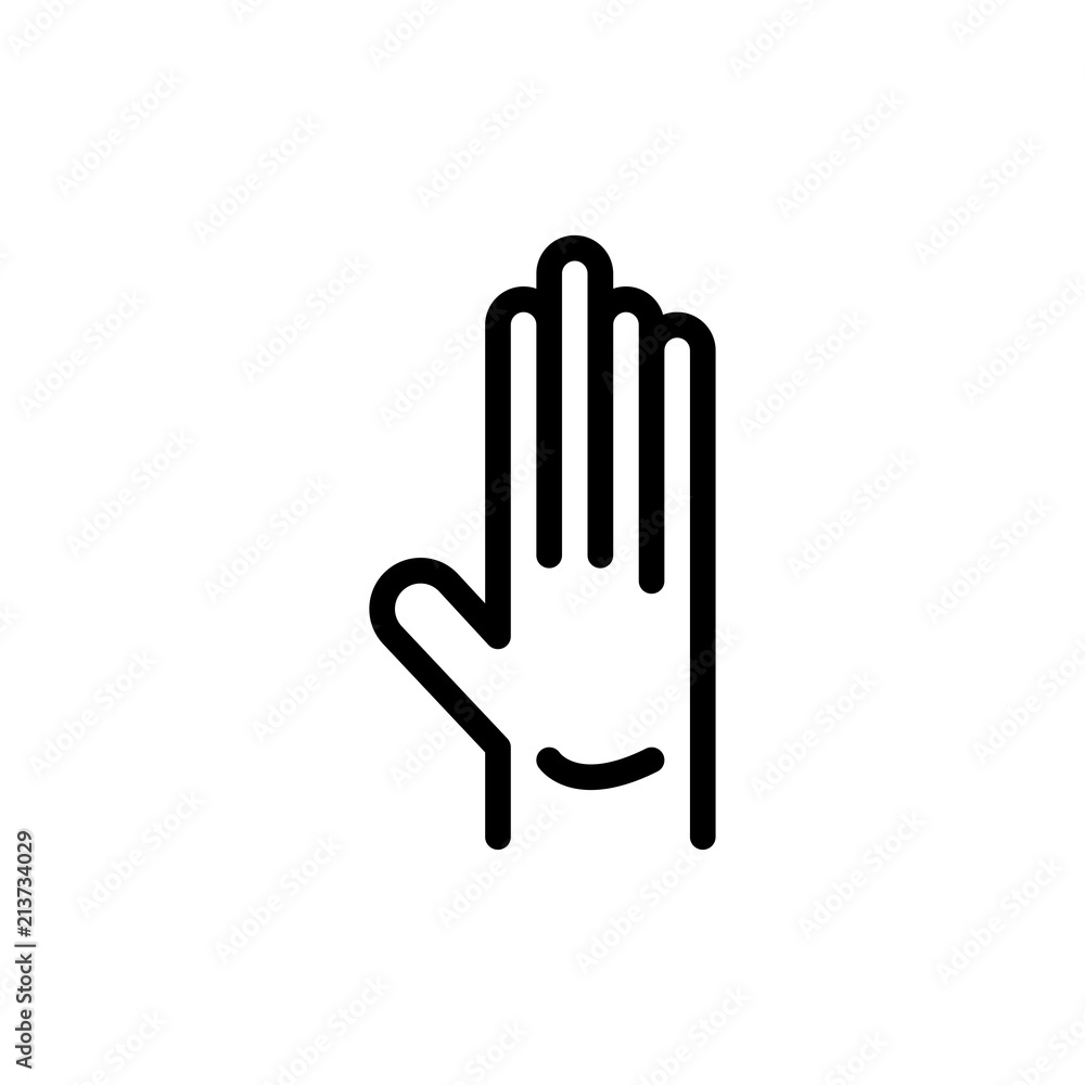 hand icon vector illustration hand icon vector illustration