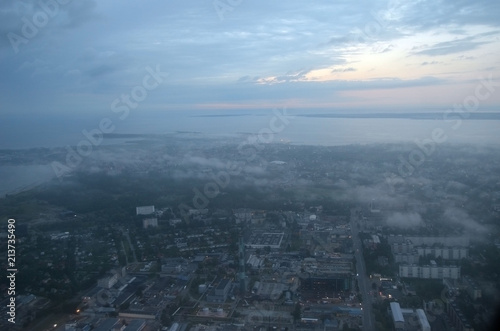 Wallpaper Mural Tallinn. View from the airliner
 Torontodigital.ca