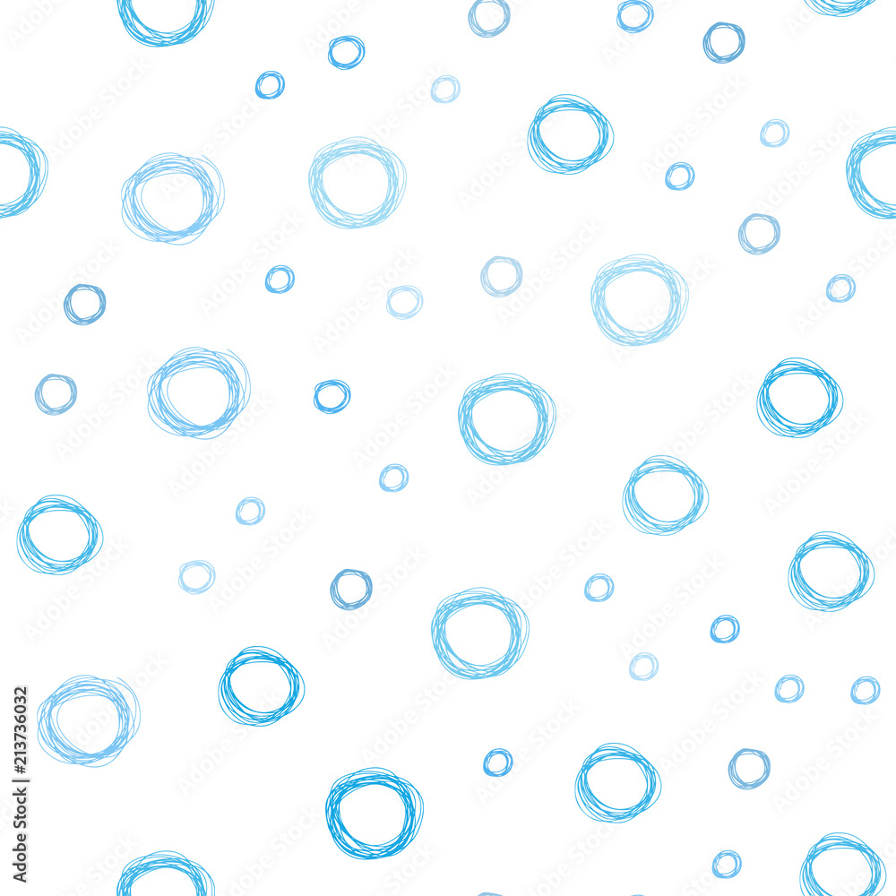 Light BLUE vector seamless texture with disks. Light BLUE vector seamless texture with disks.