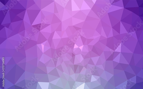 Light Pink vector low poly texture.