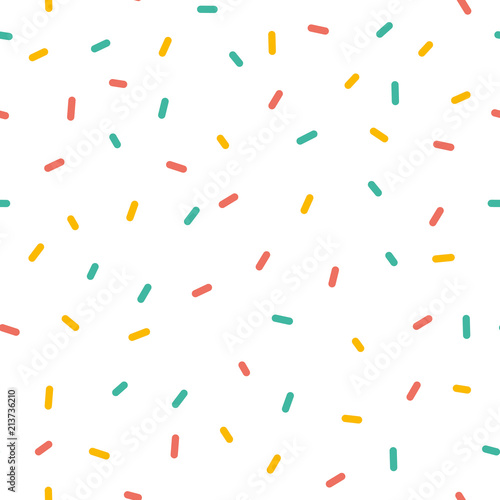 ice cream donuts seamless pattern background