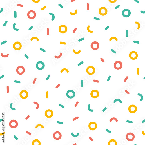 ice cream donuts seamless pattern background