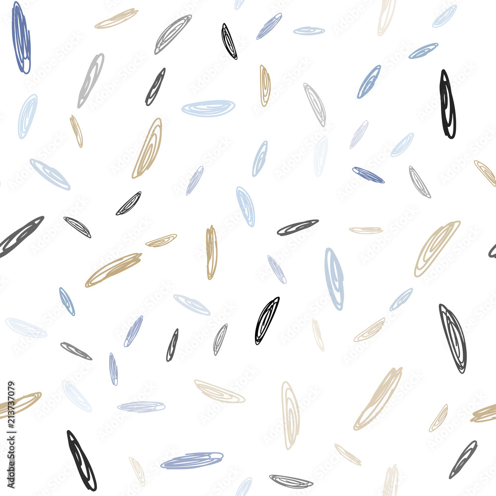 Light Blue, Yellow vector seamless backdrop with dots. Light Blue, Yellow vector seamless backdrop with dots.