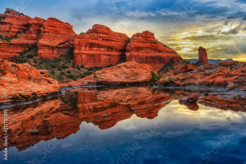 Sedona Reflection