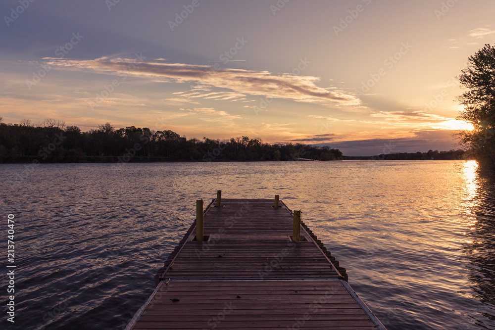 Fototapeta premium River Dock