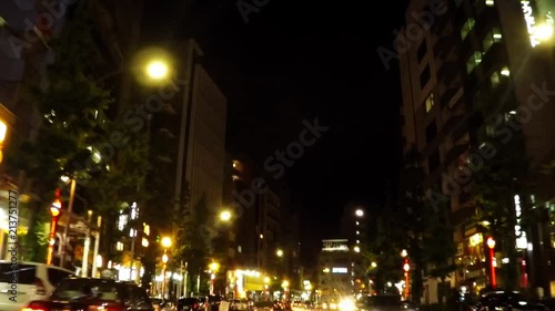 日本都市風景、東京の恵比寿付近