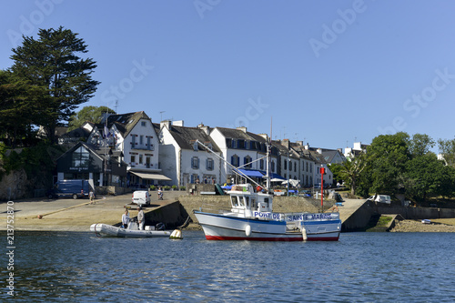 Sainte Marine, Combrit, rivière l'Odet, 29, Finistère, Bretagne photo